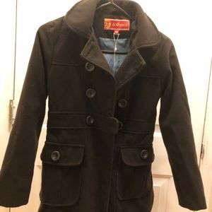 Dark brown coat
